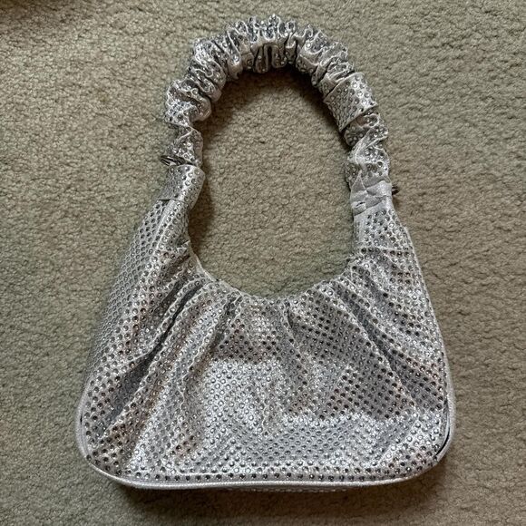 other Handbags - Silver rhinestone purse